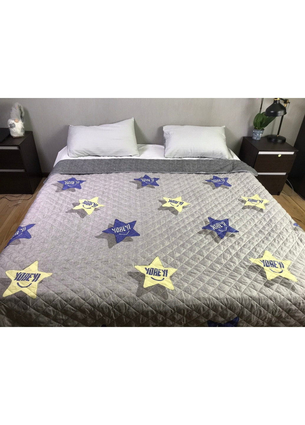 Покрывало со звездами 140х220 см CottonTwill (259525655)