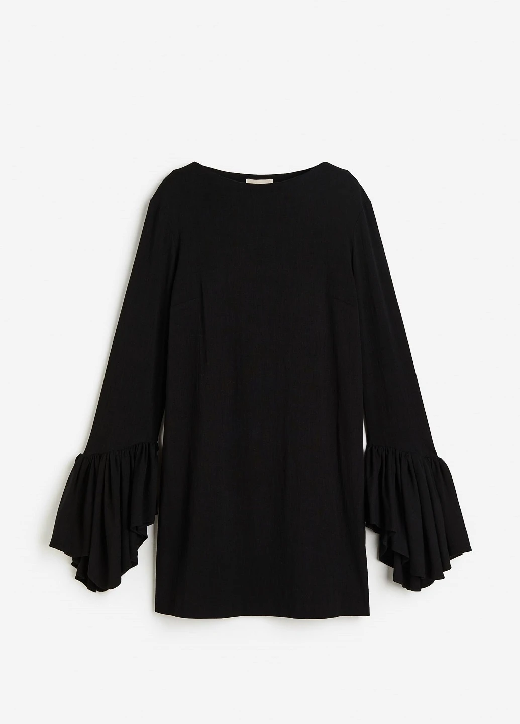 Черное кэжуал платье H&M однотонное