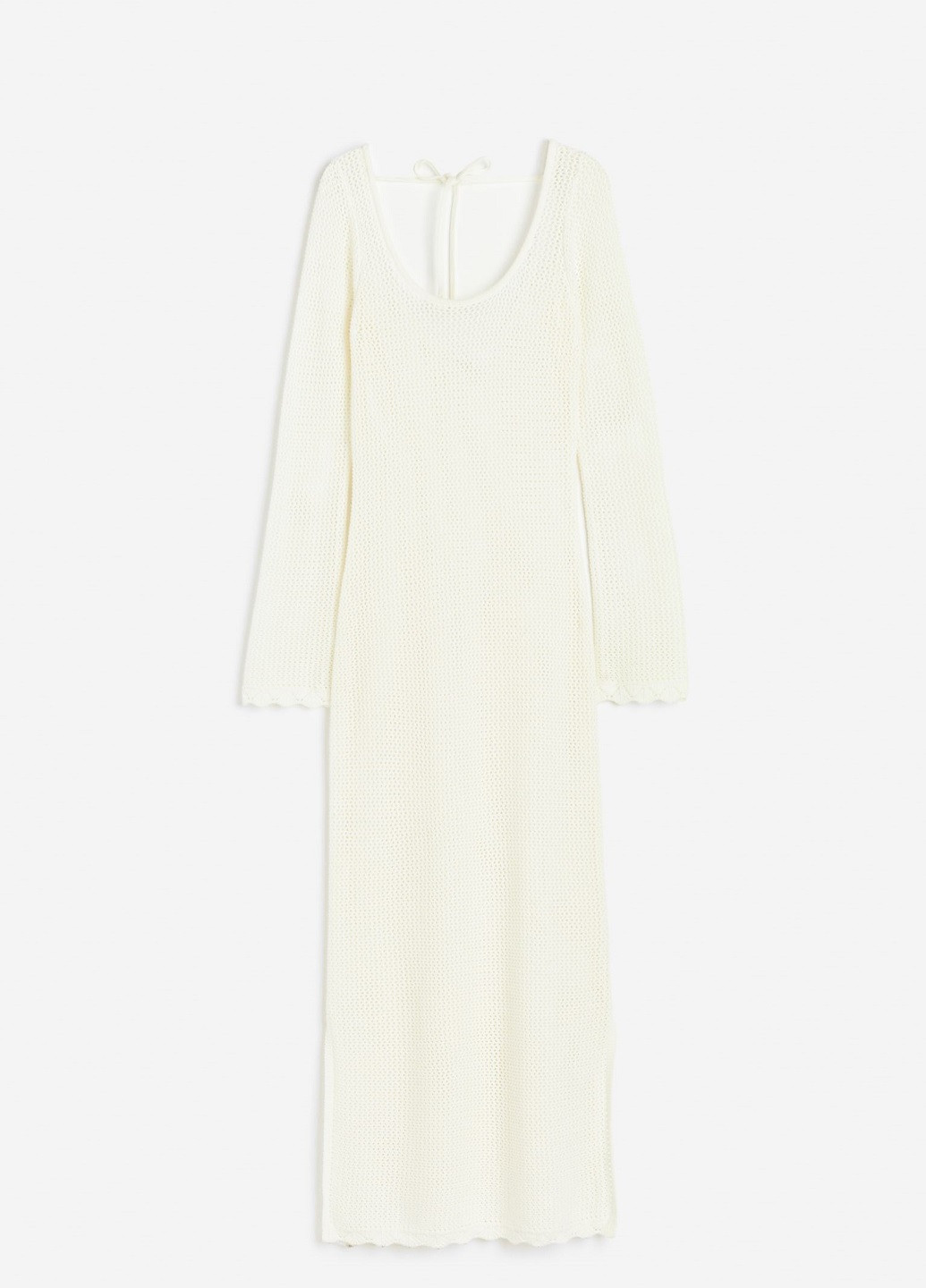 Молочна кежуал сукня H&M однотонна