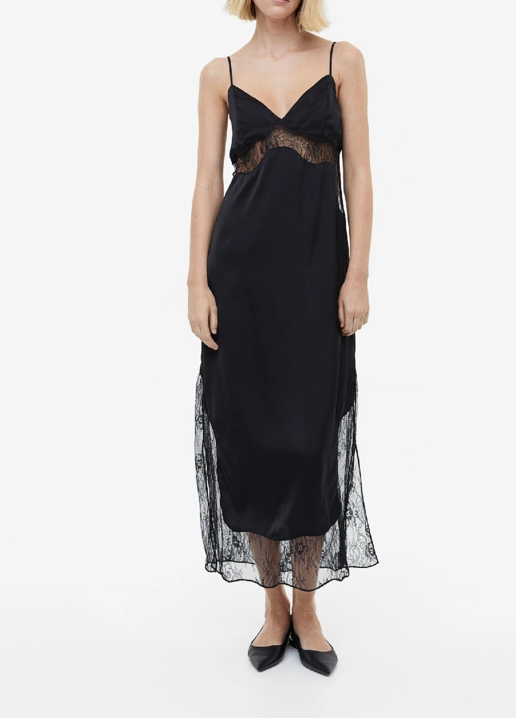 Чорна ділова сукня H&M однотонна