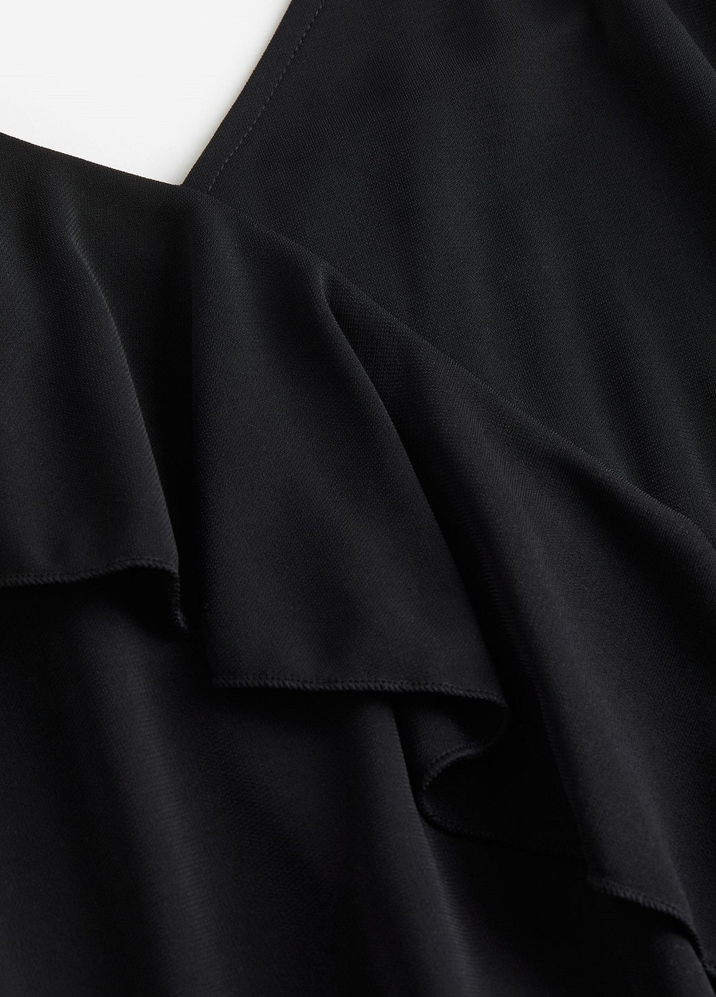 Чорна кежуал сукня H&M однотонна