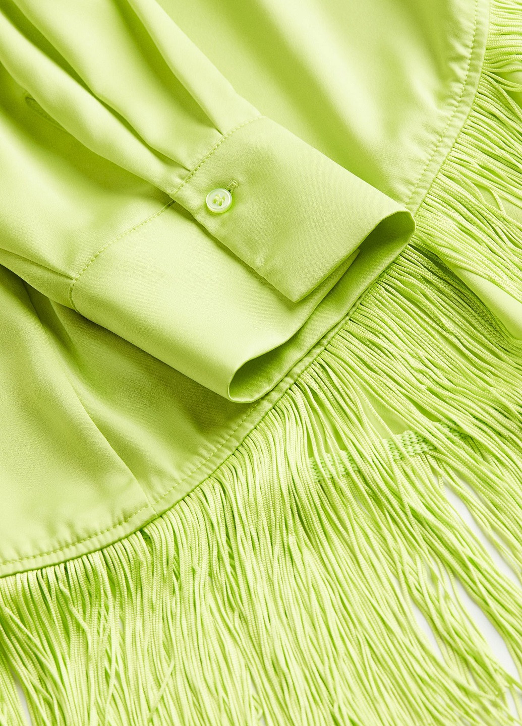 Зелена коктейльна сукня H&M однотонна