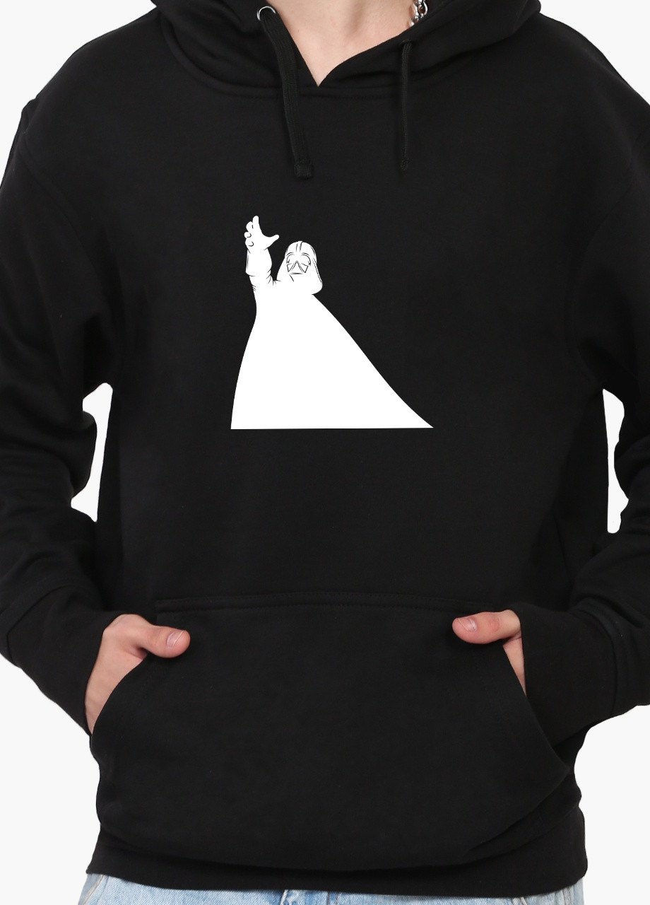 Худі чоловічий Дарт Вейдер Зіркові Війни (9225-2045) Чорний MobiPrint (259519894)
