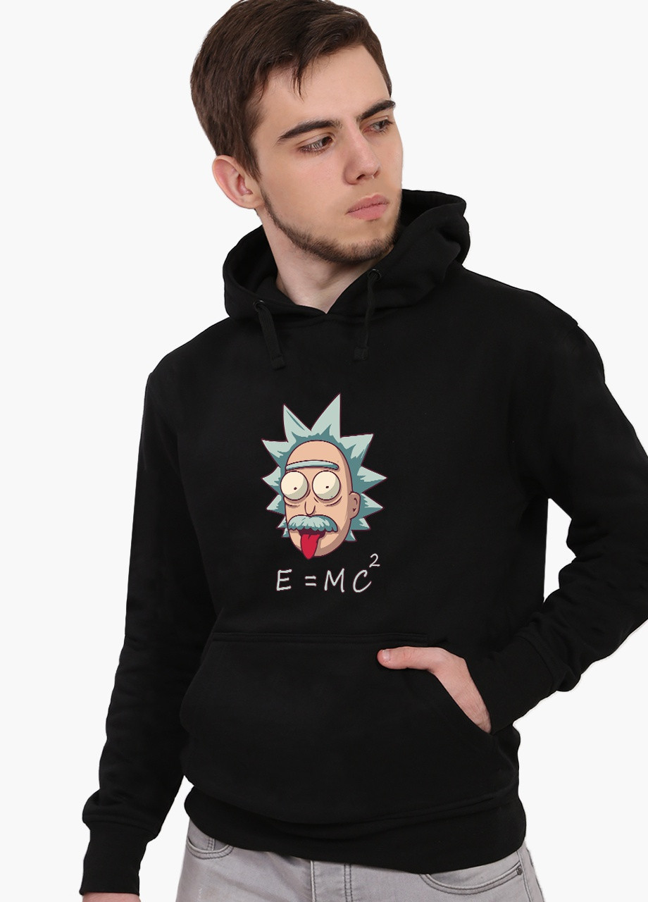 Худі чоловічий Прикольні малюнки (9225-1962) Чорний MobiPrint (259519886)