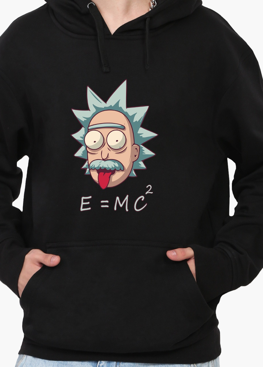 Худі чоловічий Прикольні малюнки (9225-1962) Чорний MobiPrint (259519886)