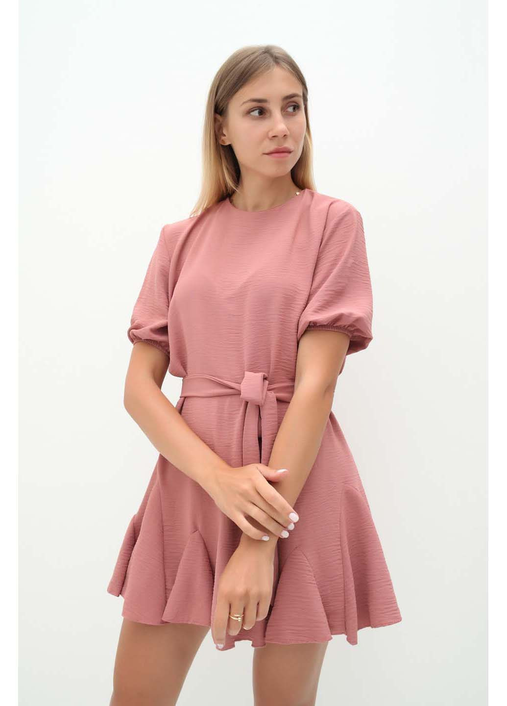 Розовое кэжуал платье NOA noa