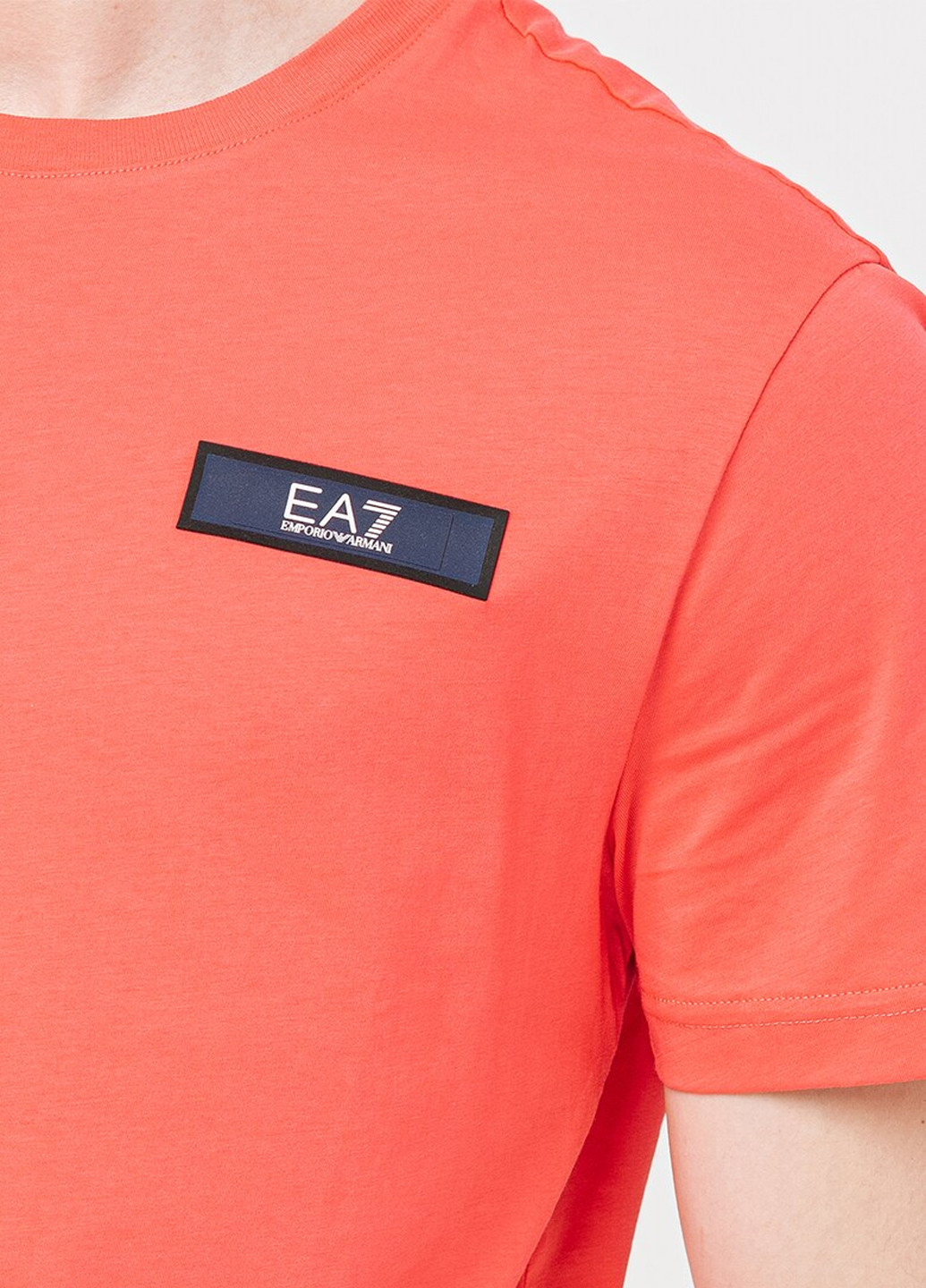 Рожева футболка EA7