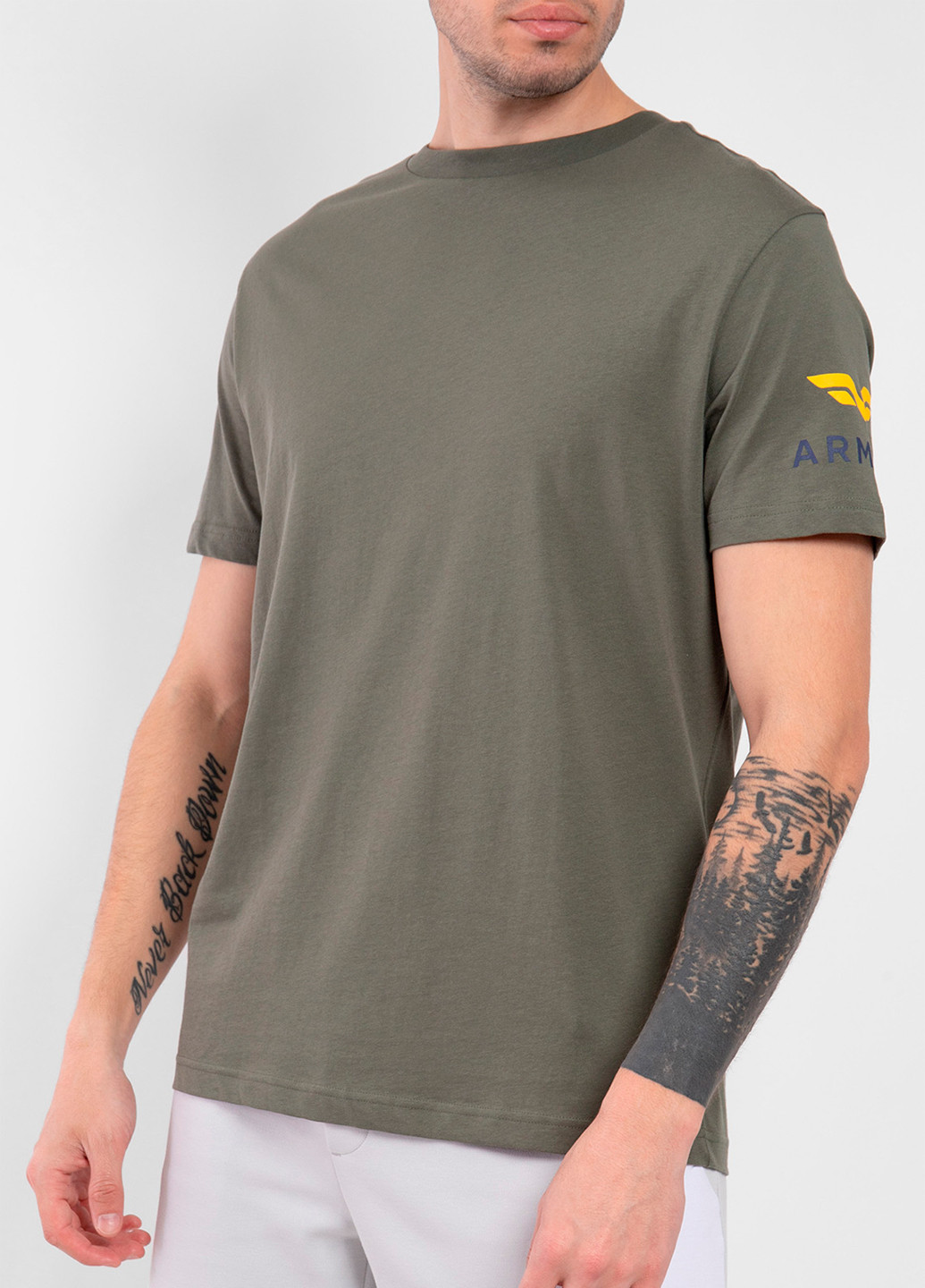 Хаки (оливковая) футболка Armata Di Mare