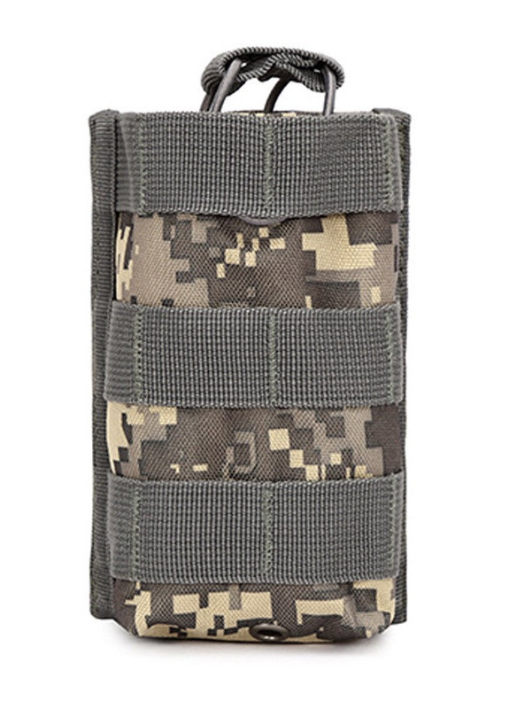 Подсумок MOLLE одинарный под магазины пиксель серый No Brand (259506176)