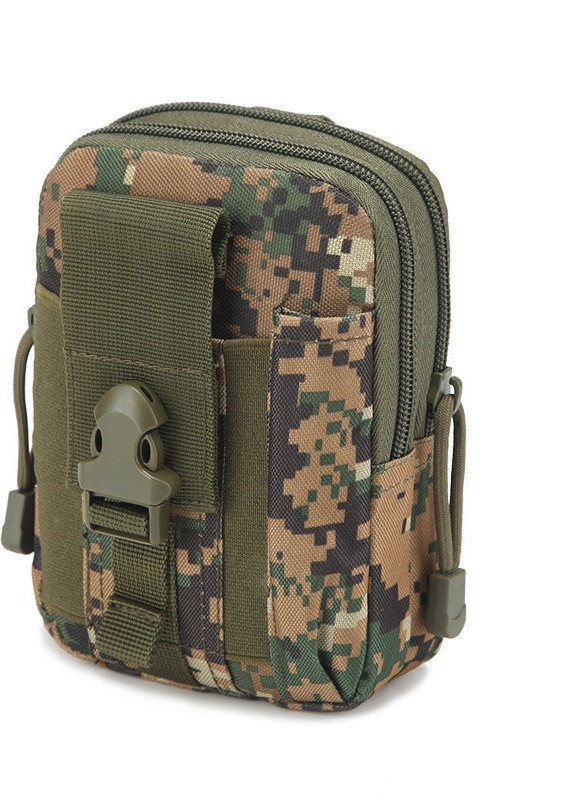 Подсумок органайзер военный MOLLE зеленый пиксель No Brand (259506188)