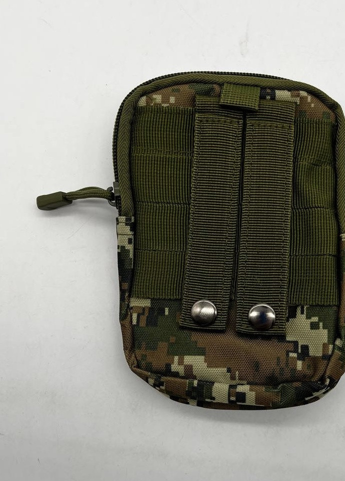 Подсумок органайзер военный MOLLE зеленый пиксель No Brand (259506188)