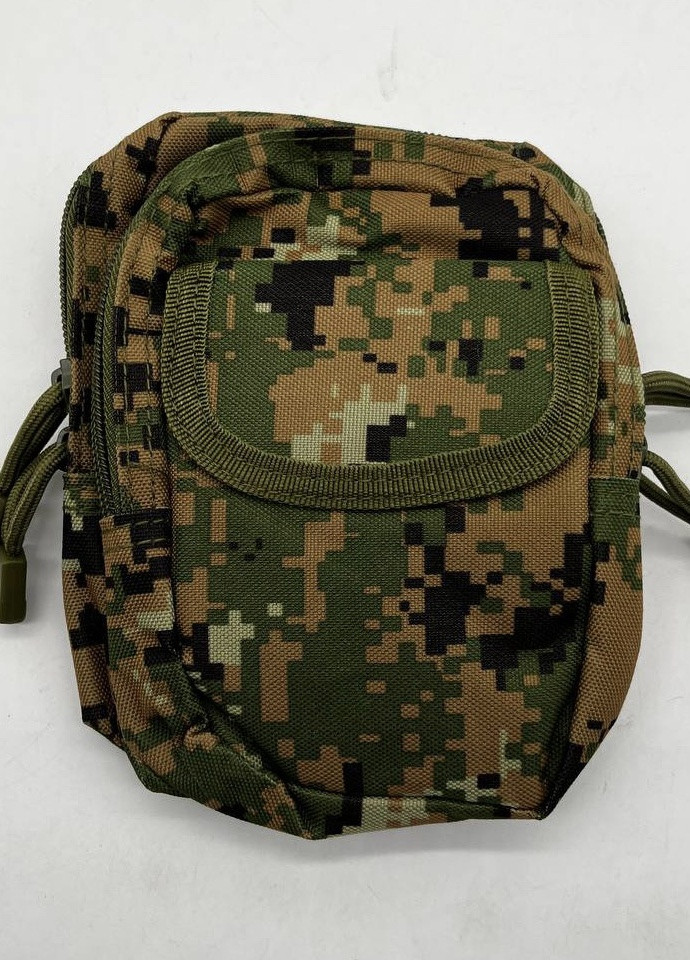 Підсумок моллі на два відділи MOLLE зелений піксель No Brand (259506181)