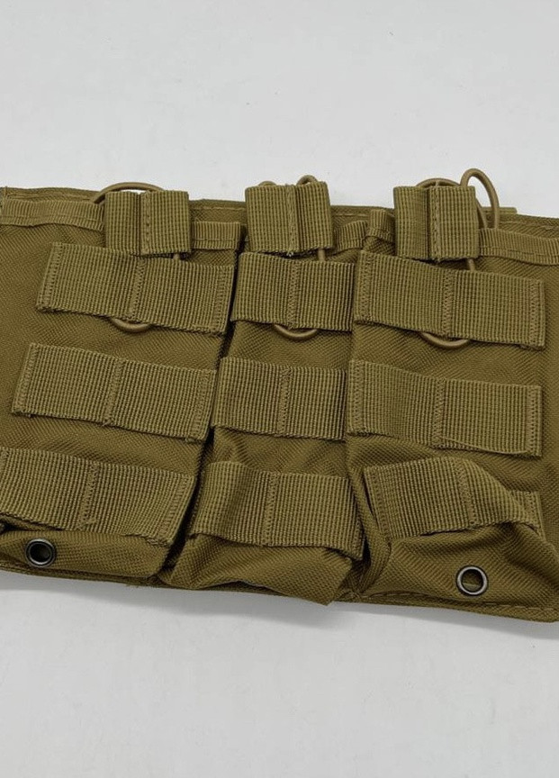 Підсумок койот MOLLE під магазини на плитоноску жилет тактичний No Brand (259506174)