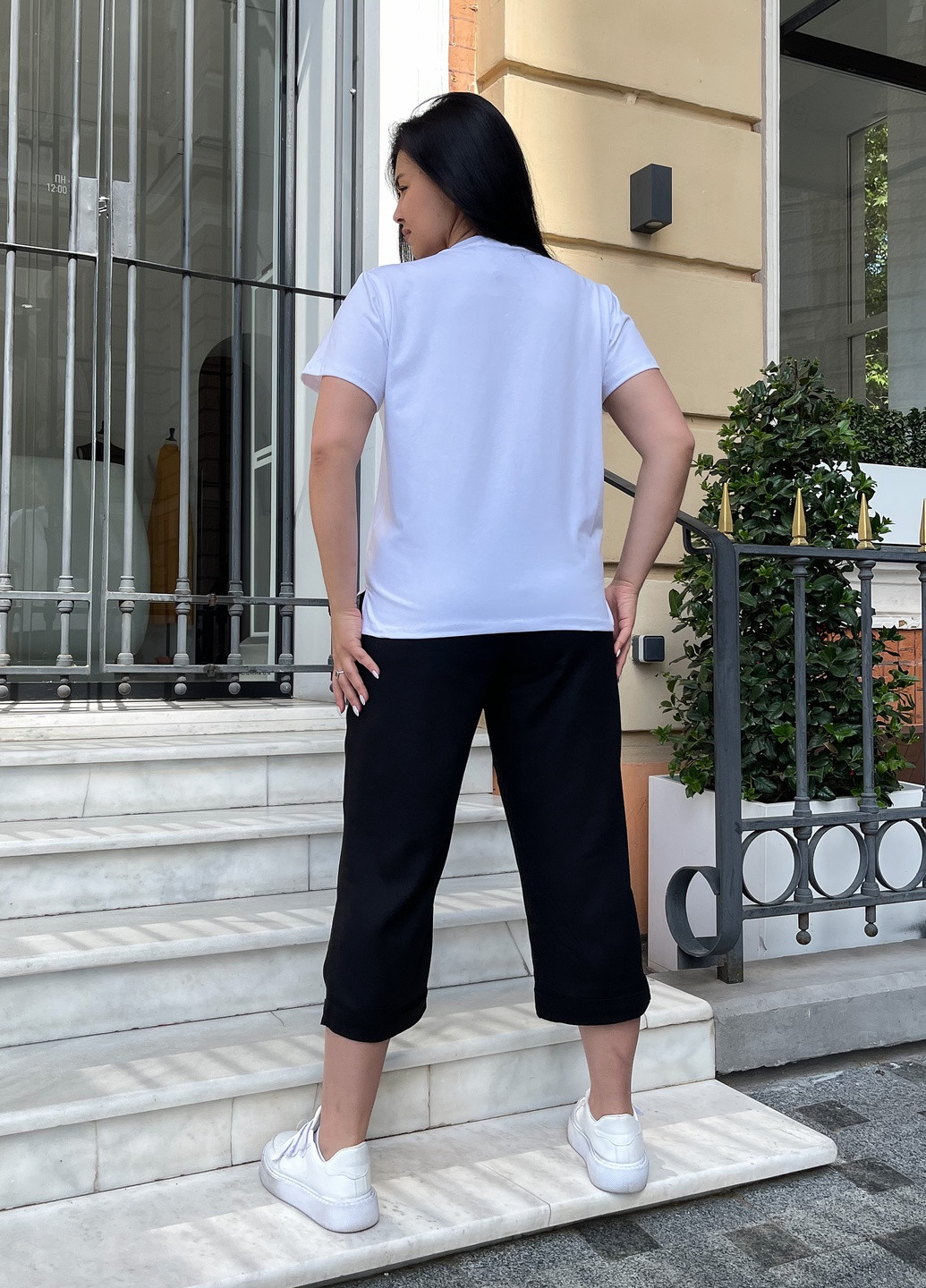 Жіночі короткі літні брюки-капрі Modena (259508658)
