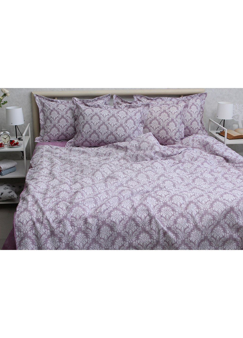 Комплект постельного белья с компаньоном 2-спальный Tag (259525528)