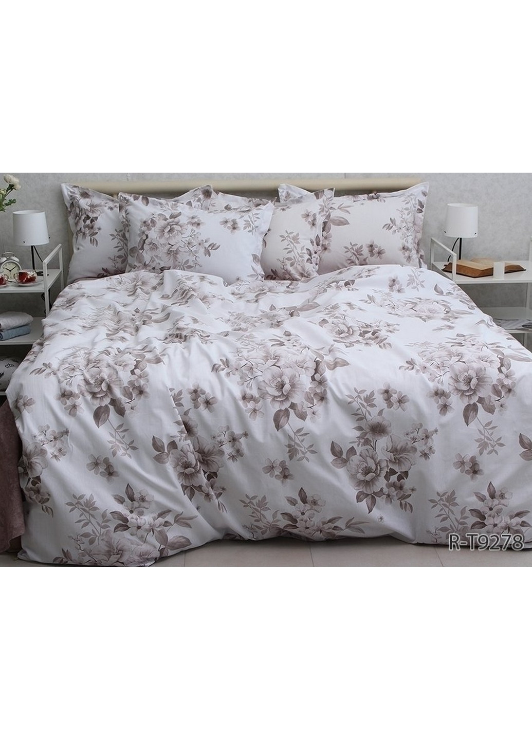 Комплект постельного белья с компаньоном 2-спальный Tag (259525442)