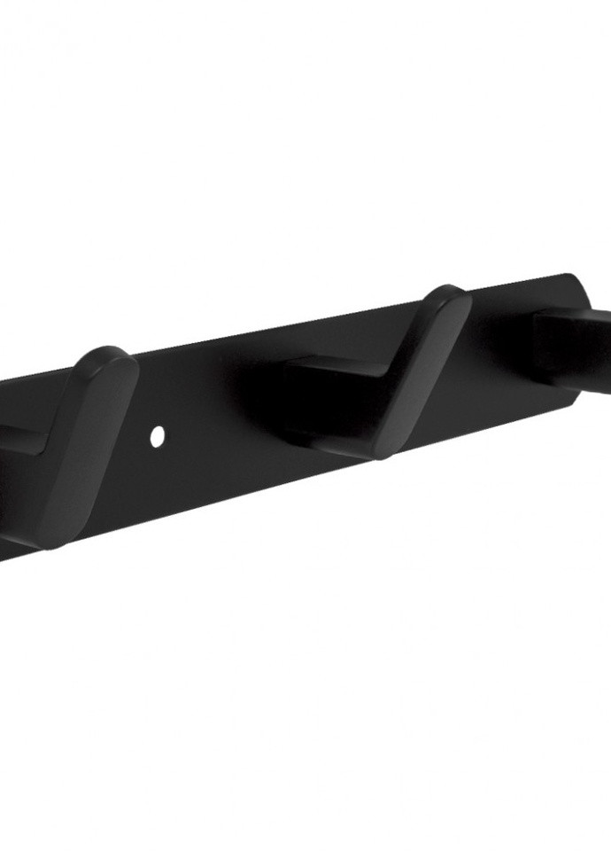 Вешалка-планка Trento 3 крючка, черный матовый Trento Design Studio (259522644)
