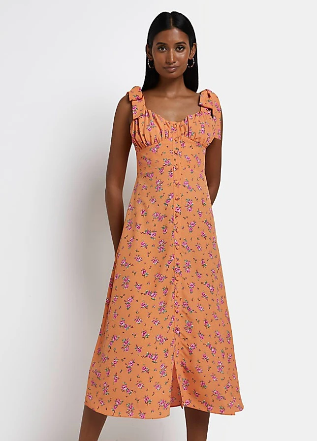 Помаранчева сукня River Island
