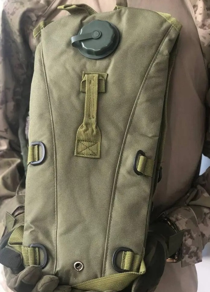 Питна система гідратор 3л військовий сумка для води чорний No Brand (259522915)
