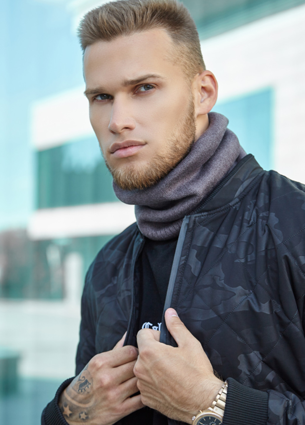 Шарф-хомут «Стэн» Braxton (259527227)