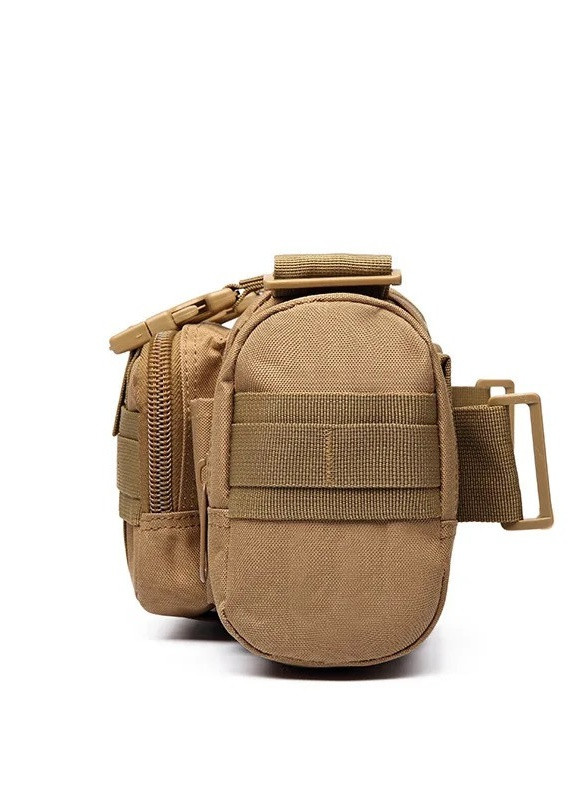 Поясна тактична сумка військова B04 MOLLE через плече моллі койот No Brand (259569365)