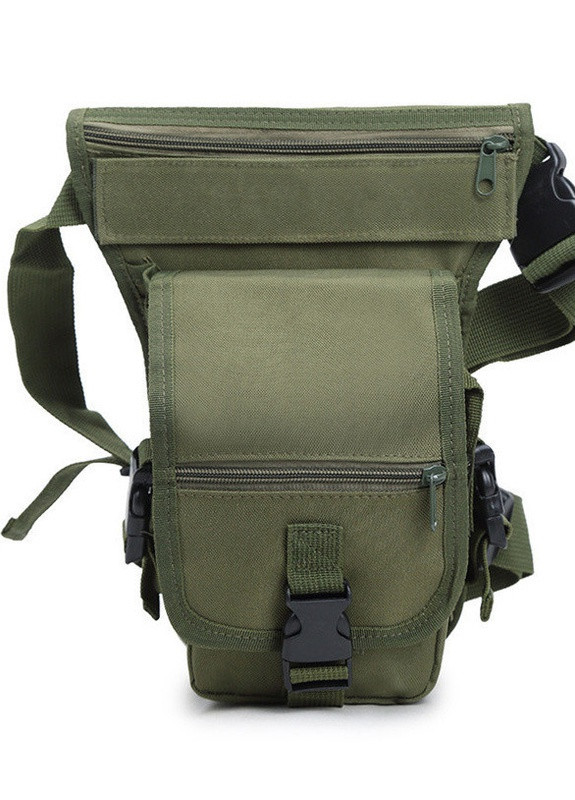 Тактическая сумка B05 на бедро военная сумка на ногу зеленая олива No Brand (259569384)