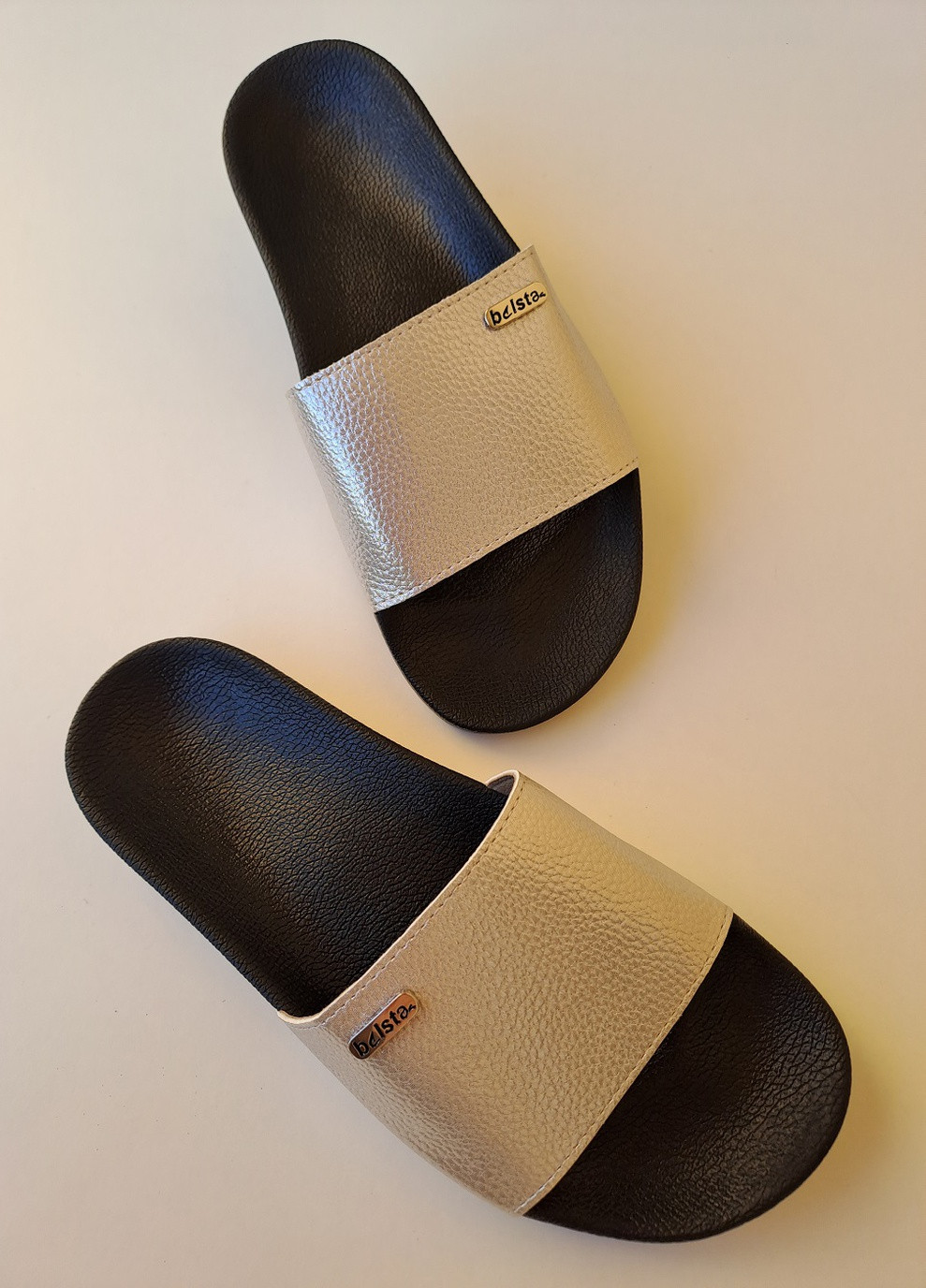 Белые шлепанцы женские Белста