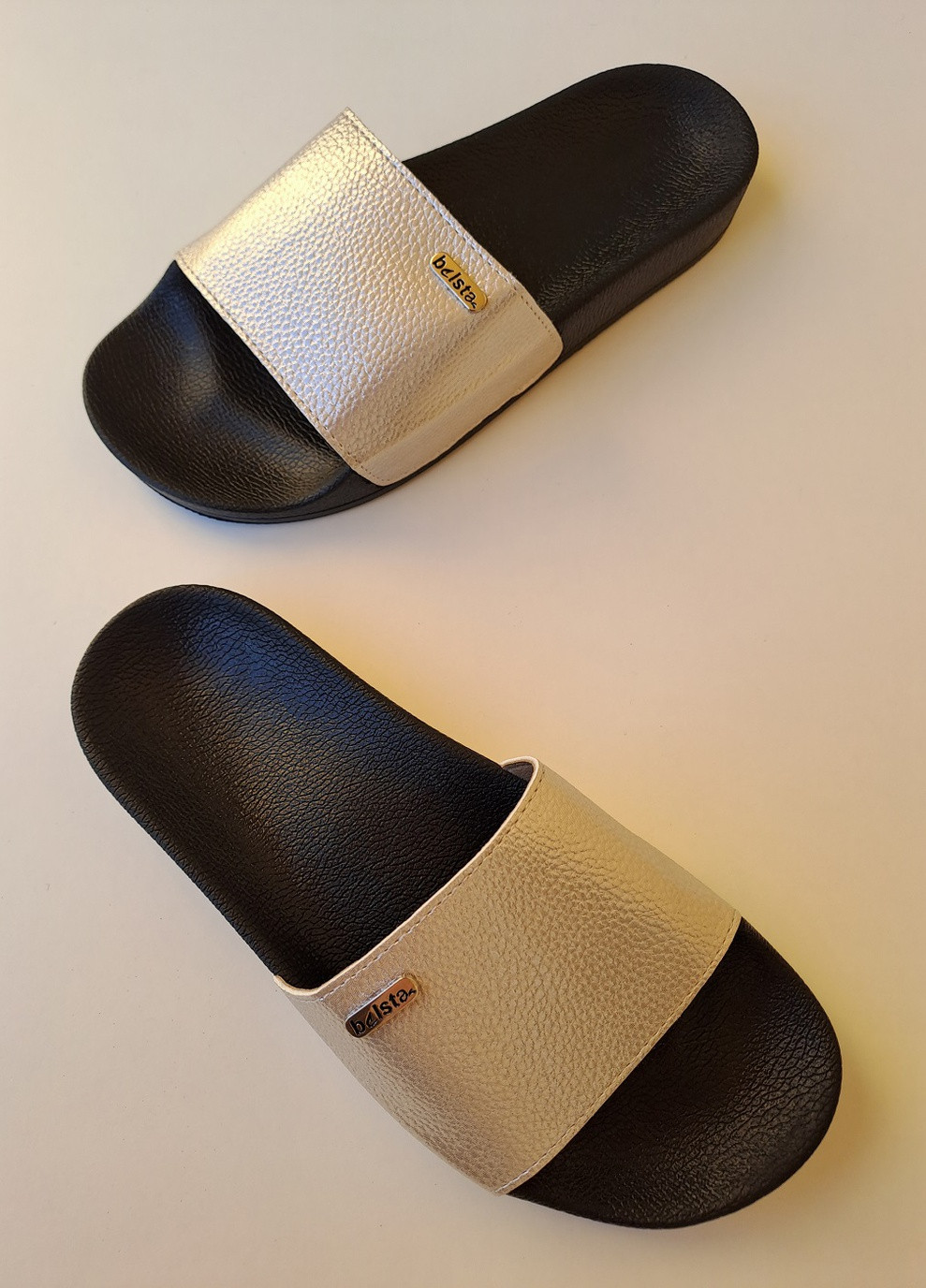 Белые шлепанцы женские Белста