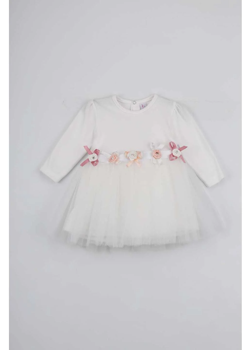 Біла сукня Mini papi (259578633)