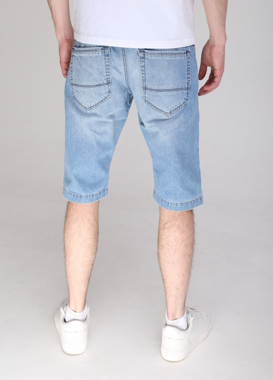 Шорти чоловічі джинсові прямі терті Wise (259578708)