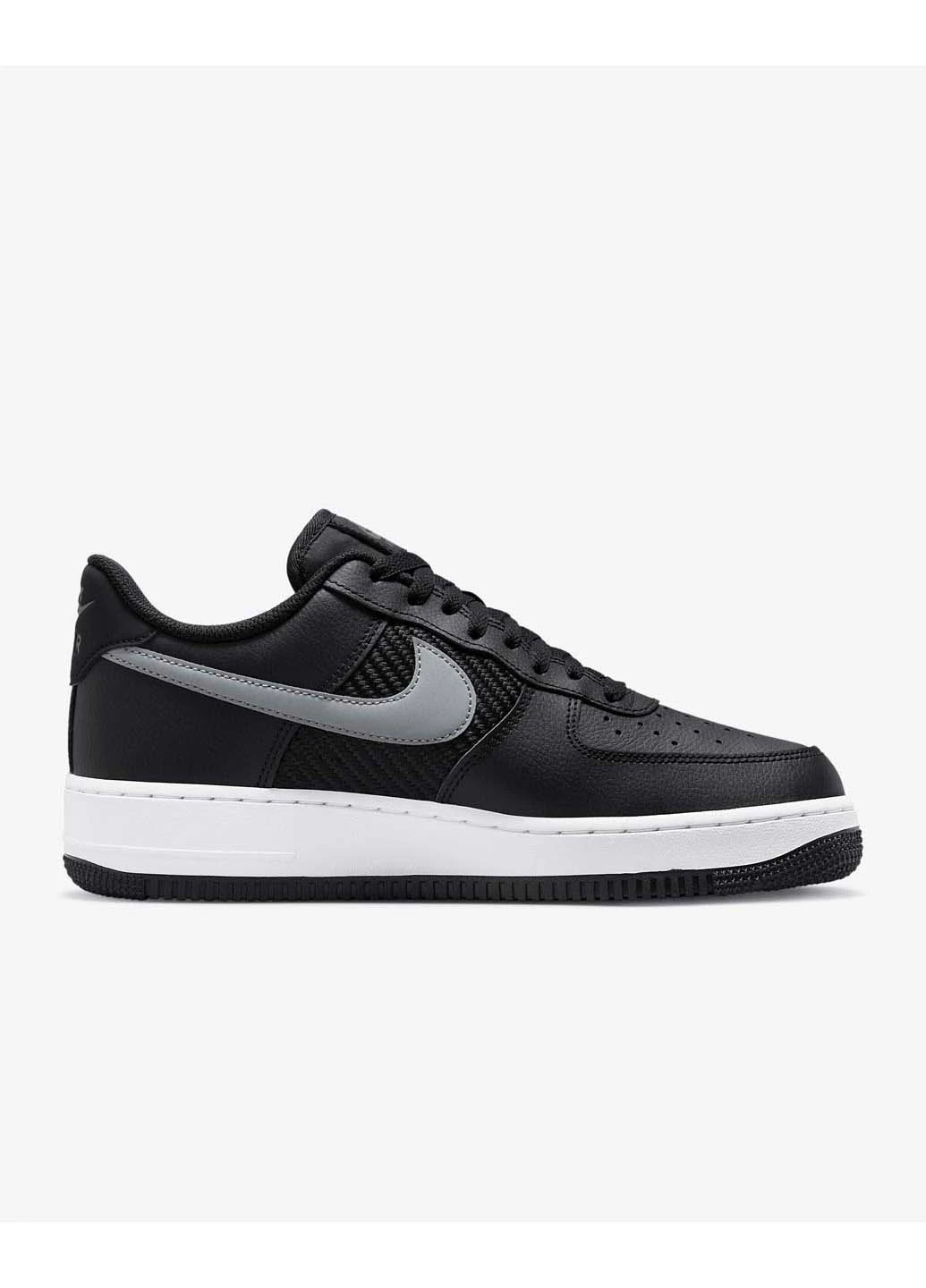 Черно-белые демисезонные кроссовки air force 1 Nike