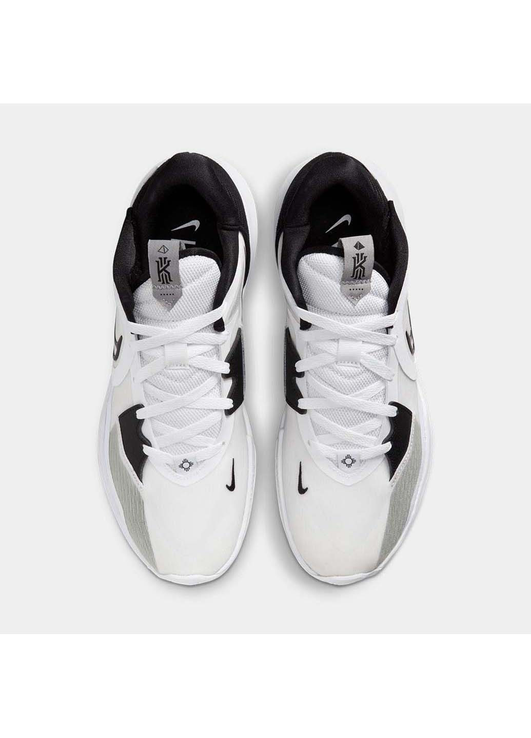 Чорно-білі Осінні кросівки kyrie low 5 Nike