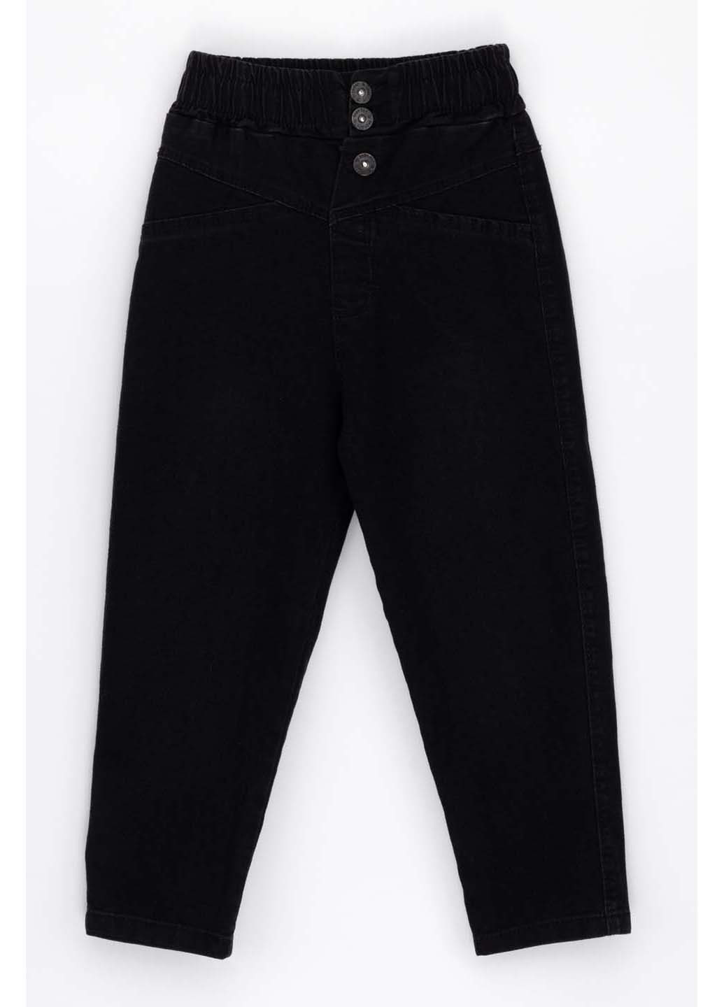 Черные демисезонные джинсы Pitiki
