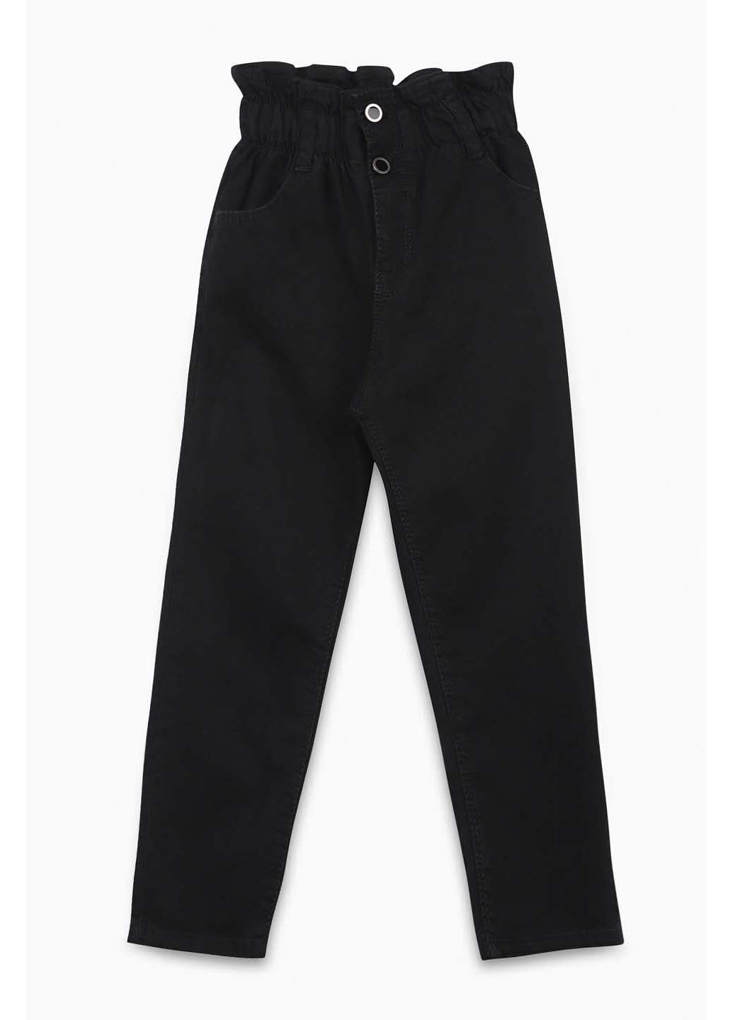 Черные демисезонные джинсы Toontoy