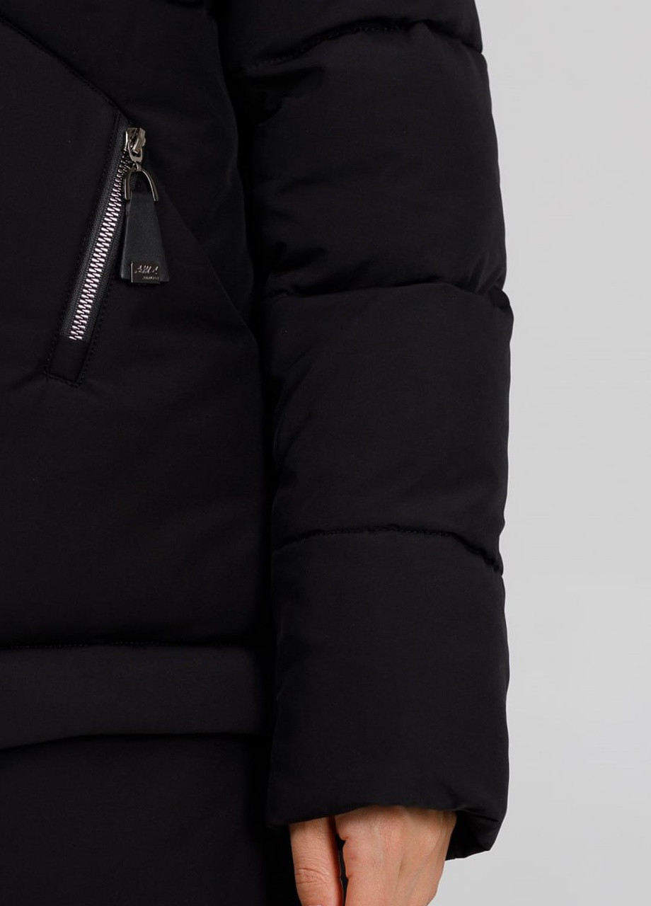 Чорна зимня парка-пуховик Armilise