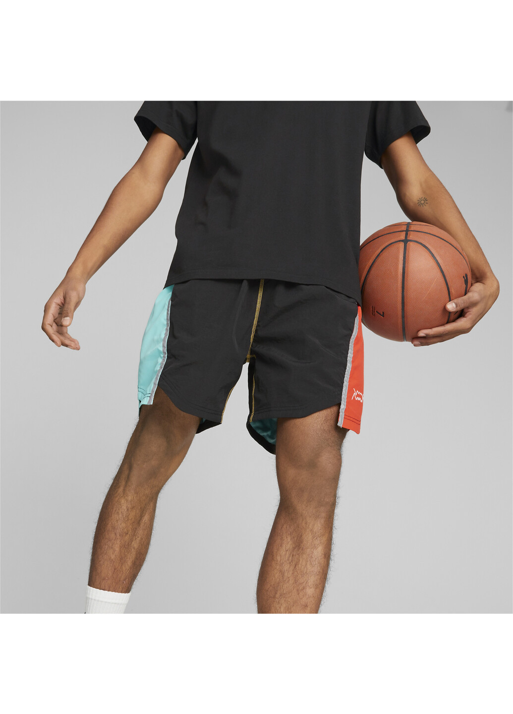 Шорты Blocked Shot Basketball Shorts Men Puma (259617228)