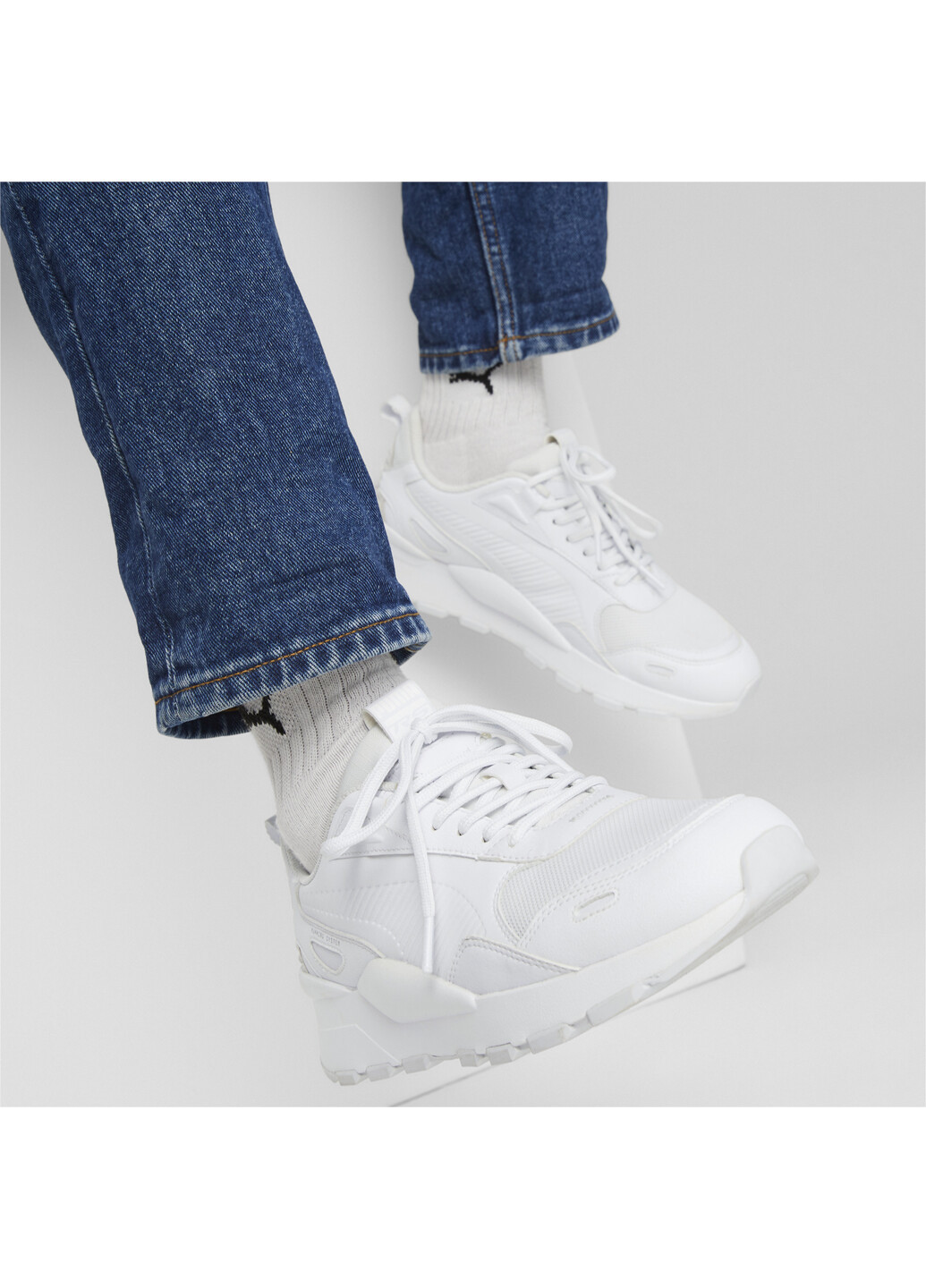 Білі кросівки rs 3.0 essentials sneakers Puma