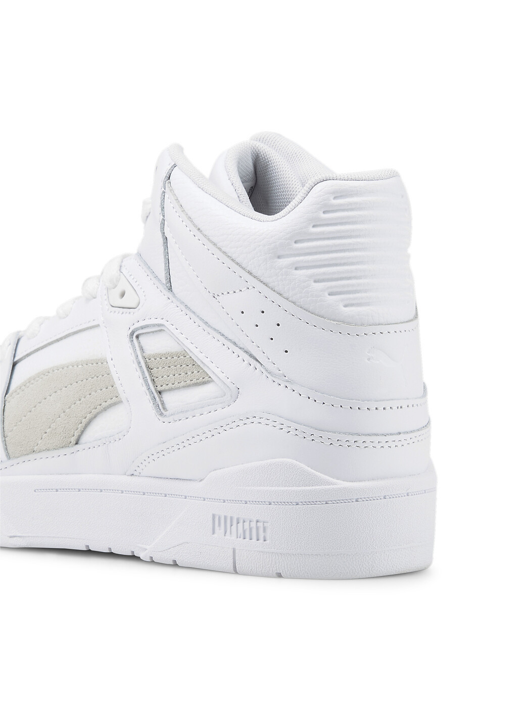Белые всесезонные кроссовки slipstream hi leather sneakers Puma