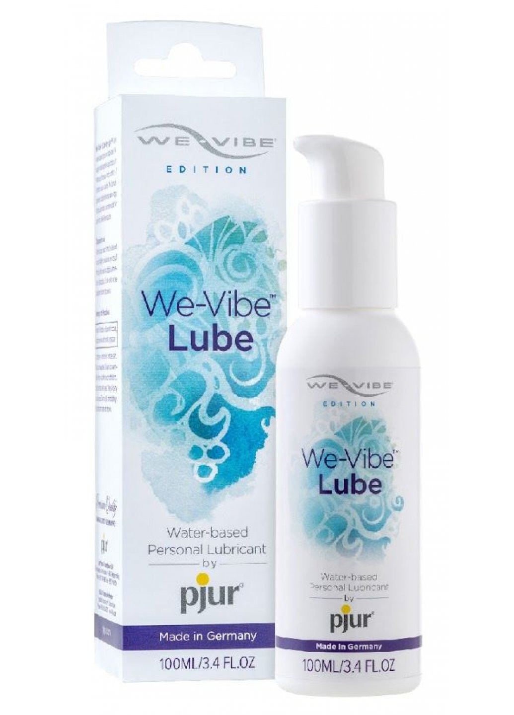 Лубрикант на водной основе We-Vibe Lube 100 мл с дозатором Pjur (259645535)