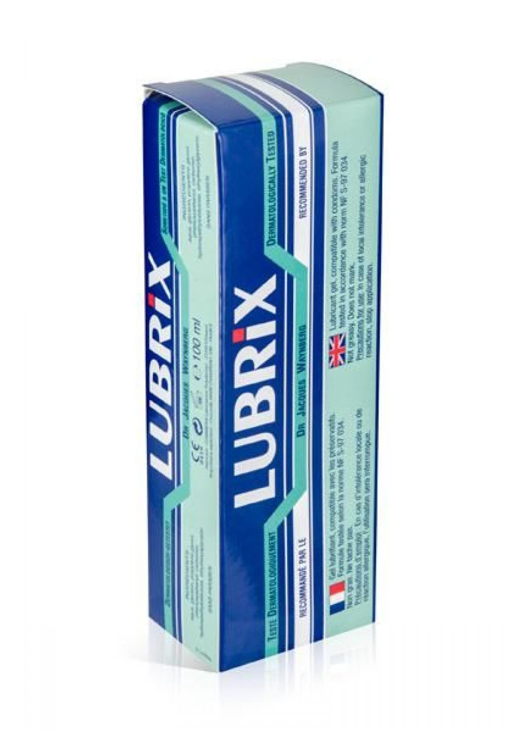 Лубрикант на водній основі (100 мл) без парабенів Lubrix (259645381)