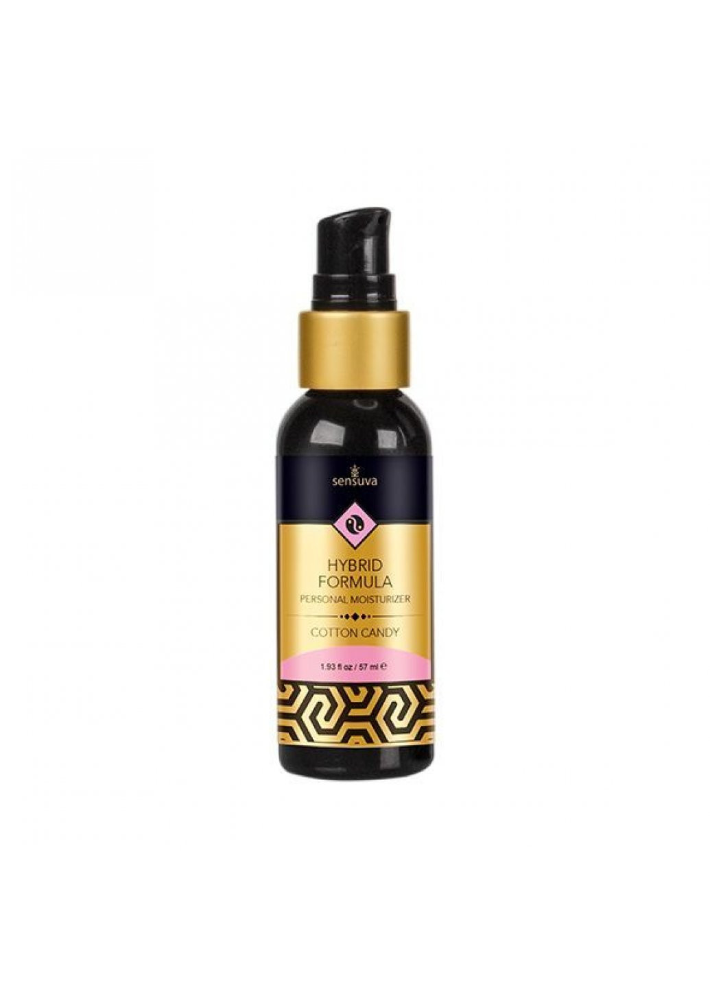 Смазка водно-силиконовая Hybrid Cotton Candy (57 мл) без сахара, можно для оральных ласк Sensuva (259645619)