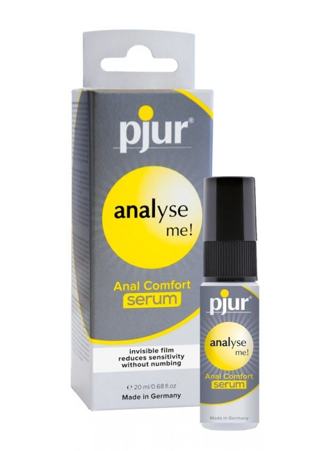 Розслаблюючий анальний гель Analyse Me! Serum 20мл, створює плівку, концентровану Pjur (259645551)