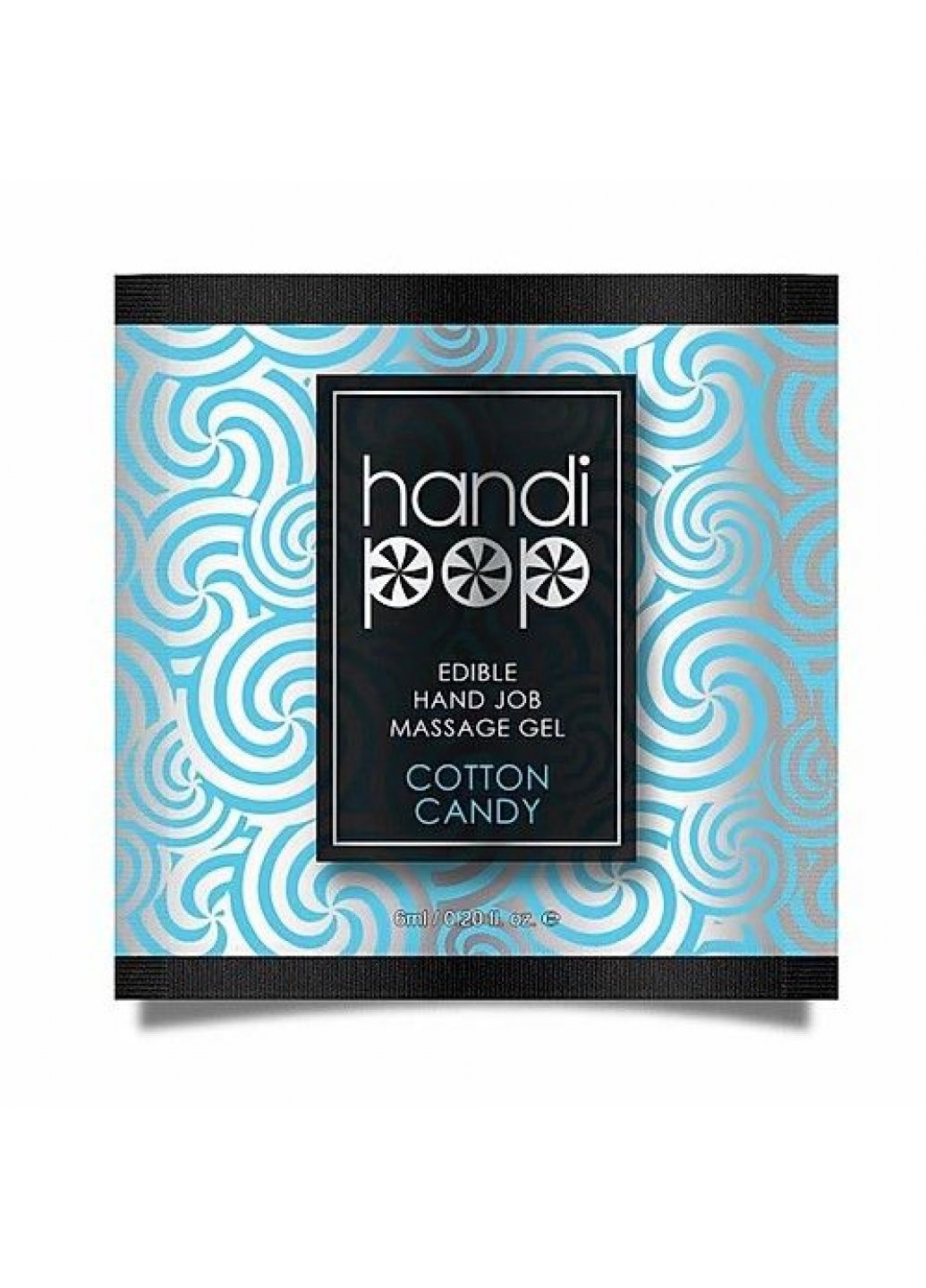 Пробник лубриканта на водной основе - Handipop Cotton Candy (6 мл) Sensuva (259645593)