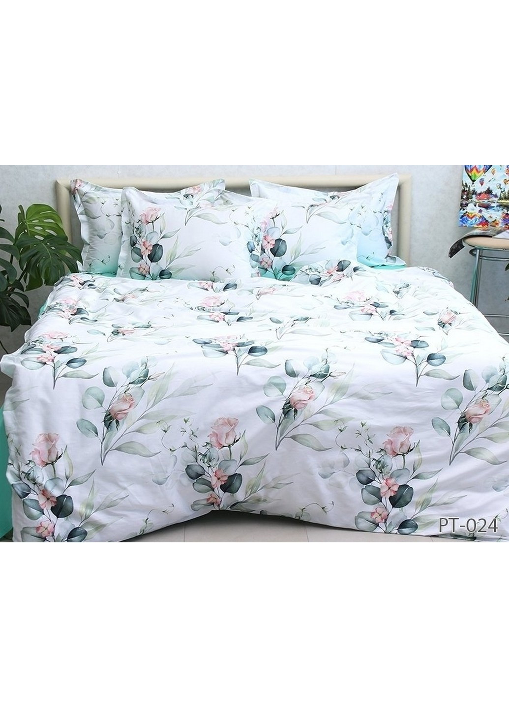 Комплект постельного белья с компаньоном 2-спальный Tag (259638661)