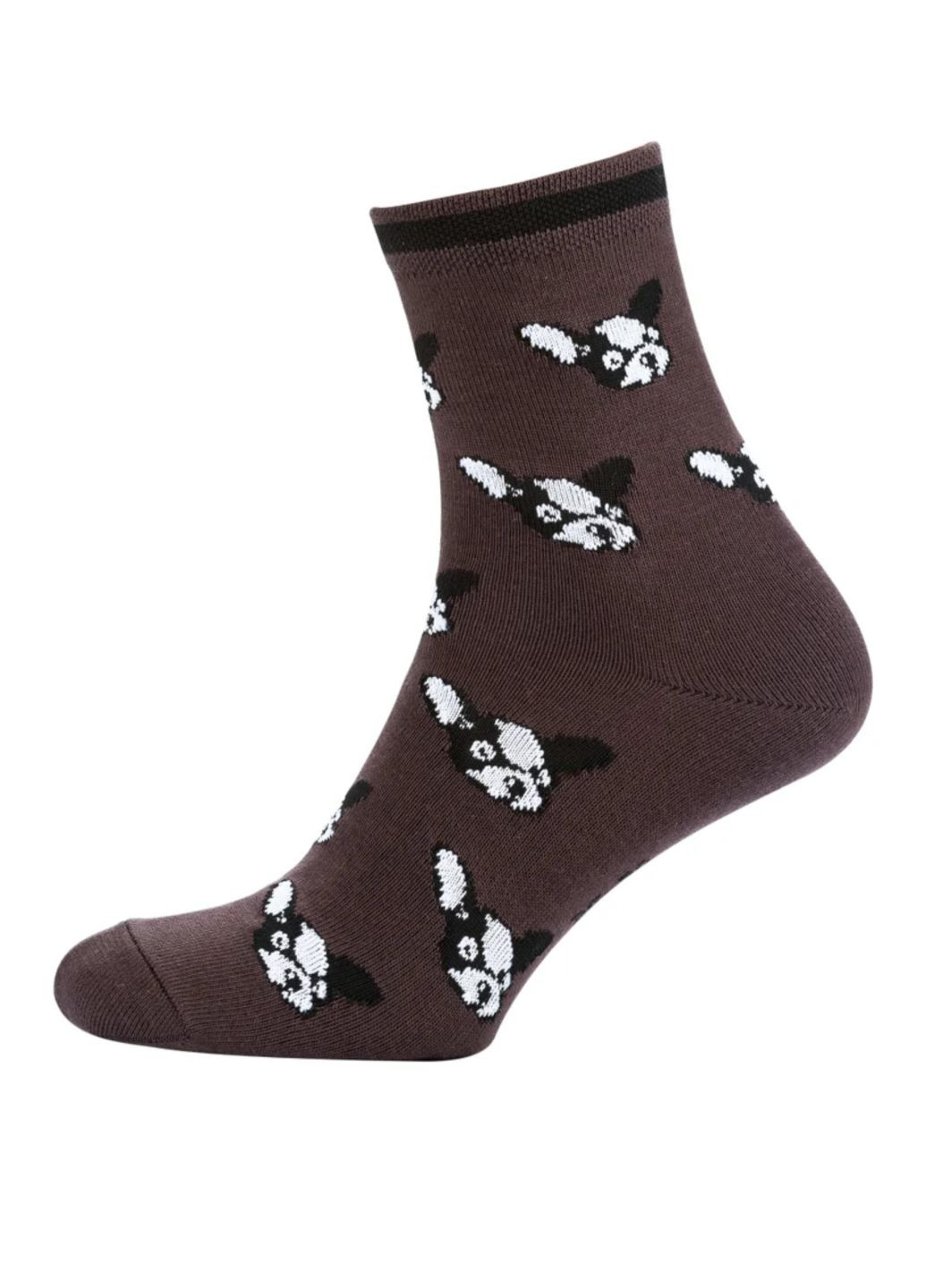 RFT Шкарпетки жін.клас.вис.//бульдоги/36-39/коричневий Siela rt1312-055 (259643317)