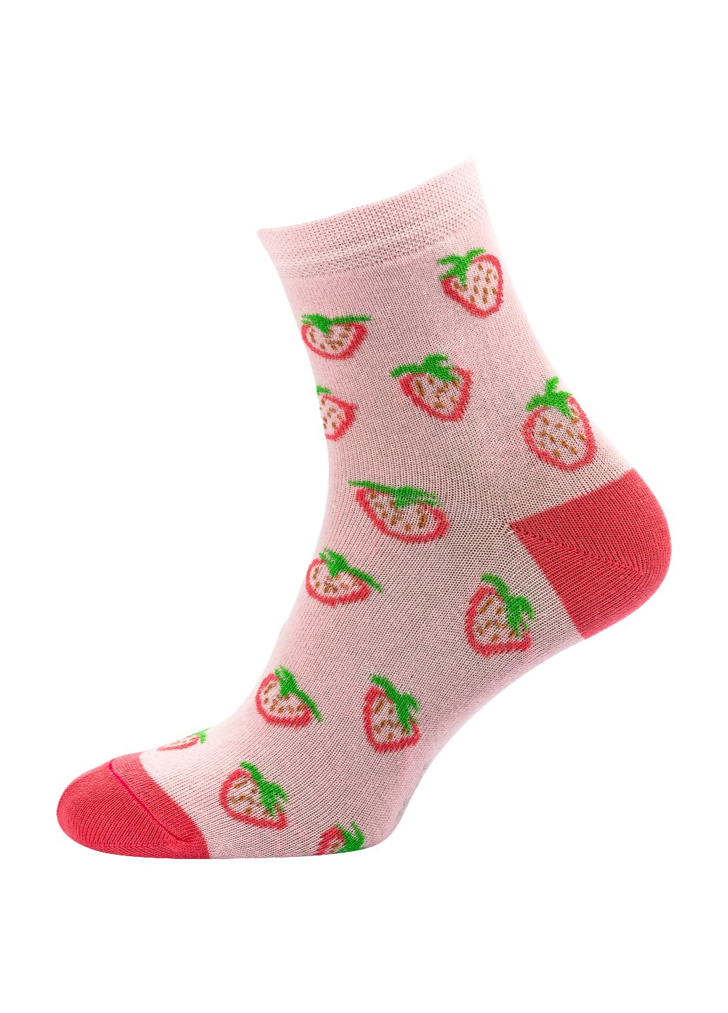 RFT Шкарпетки жін. вис.//полунички/36-39/рожевий Siela rt1312-158 (259643314)
