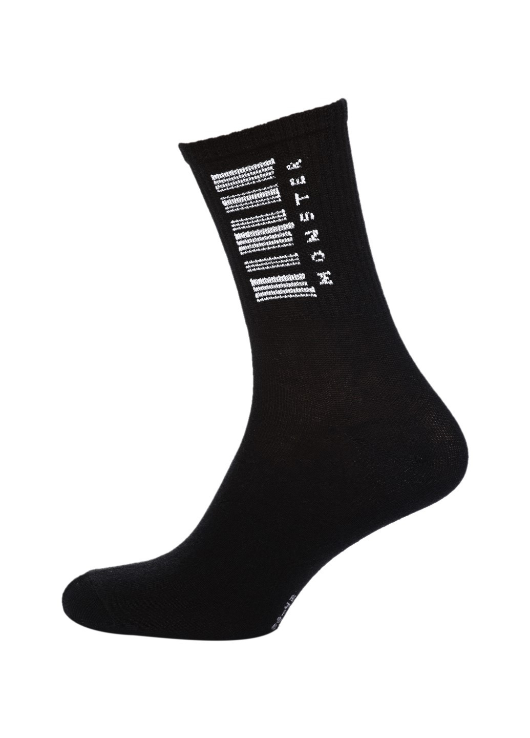 Чорні rft шкарпетки жін. вис./спорт//monster/36-39/чорний Siela написи (259643237)