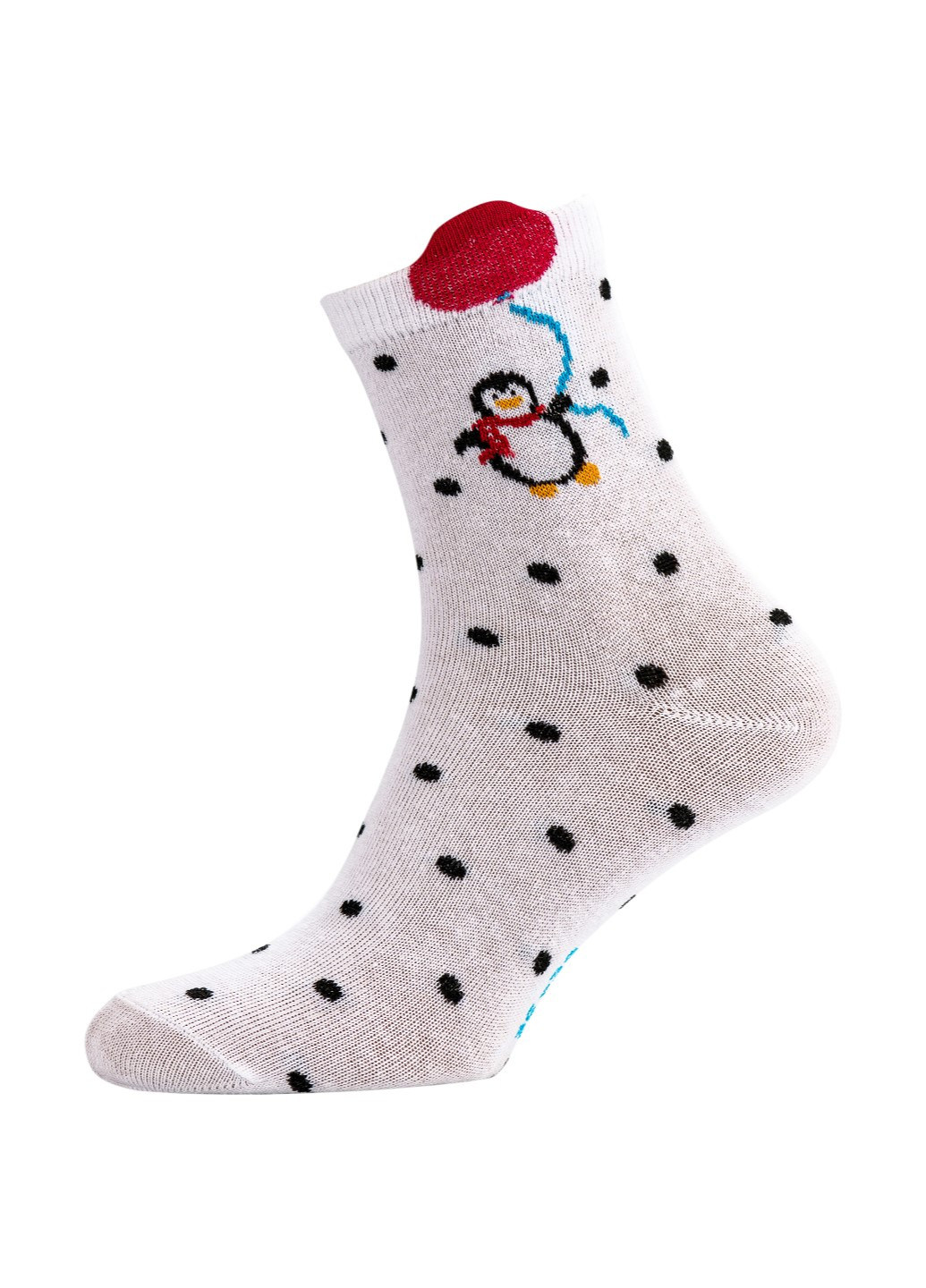 RFT Шкарпетки жін.вис.//пінгвін з кулькою/36-39/білий Siela rt1312-107 (259643298)