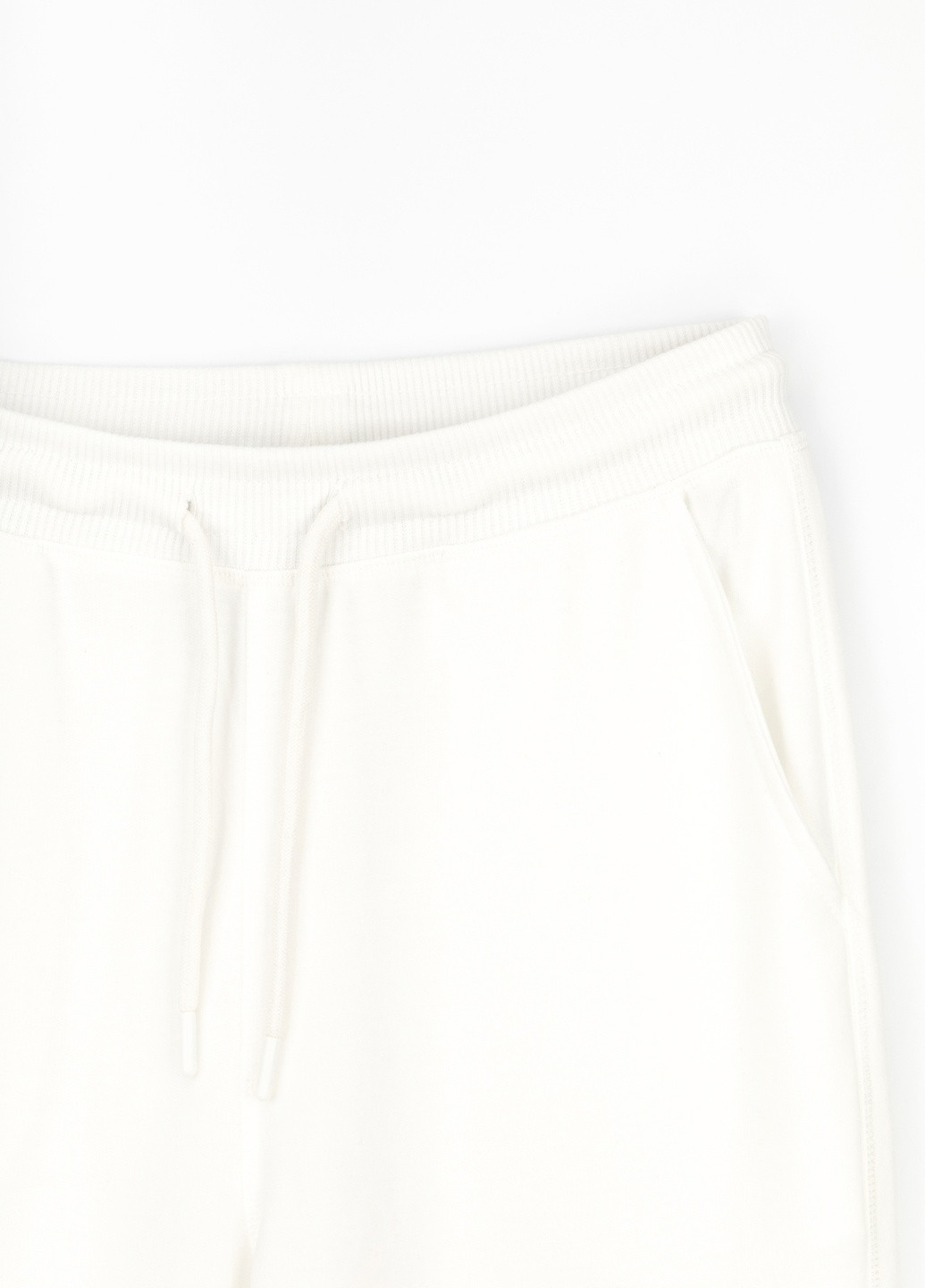 Белые спортивные демисезонные брюки MMS