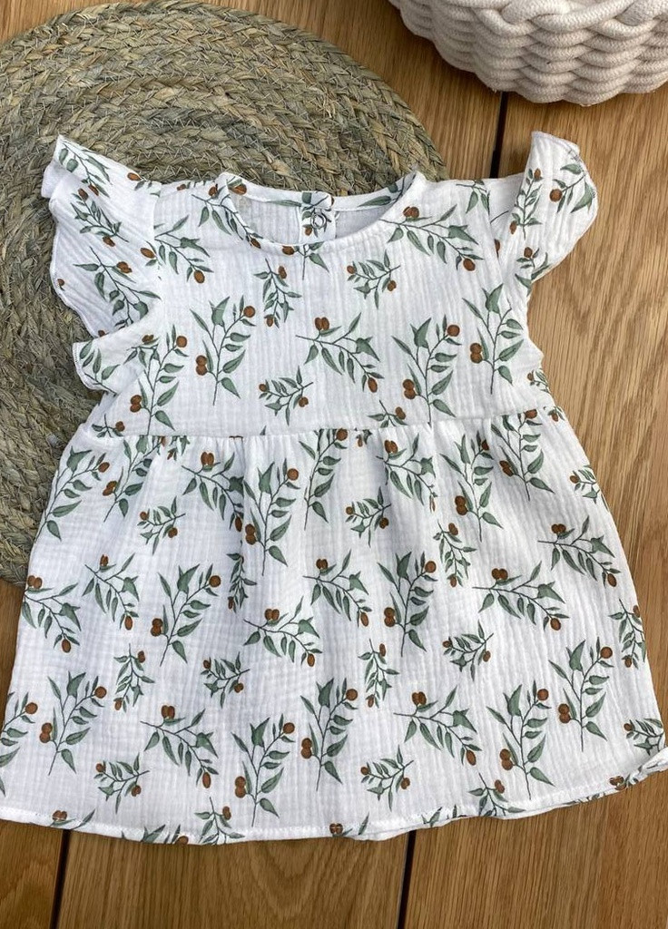 Комбинированное платья для новорожденных Баранчик БО (259679624)
